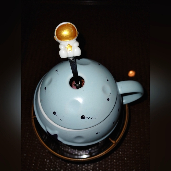 Spaceman NASA Candle Cup & spoon Cherry + Litchi - Picture 2 of 4